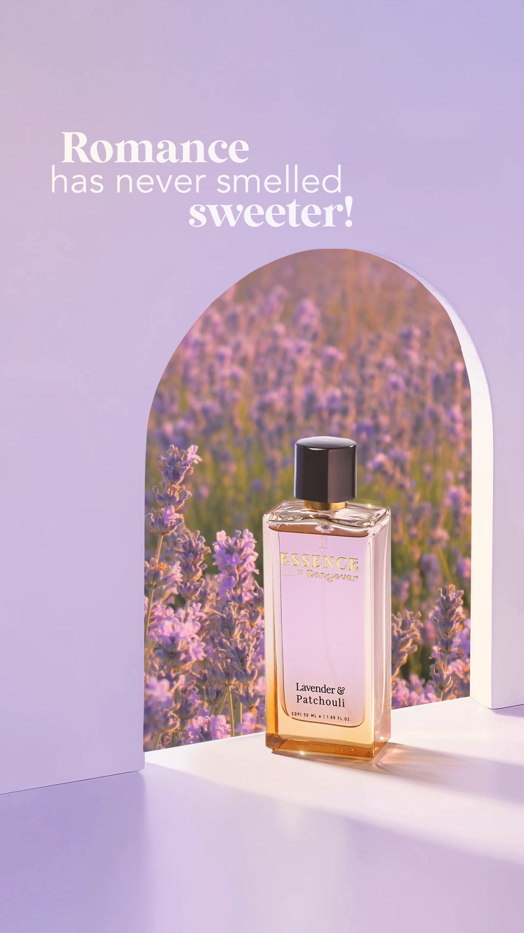 Amp up the love in the air with Lavender Patchouli, a fragrance that oozes with the playfulness of youth and romance