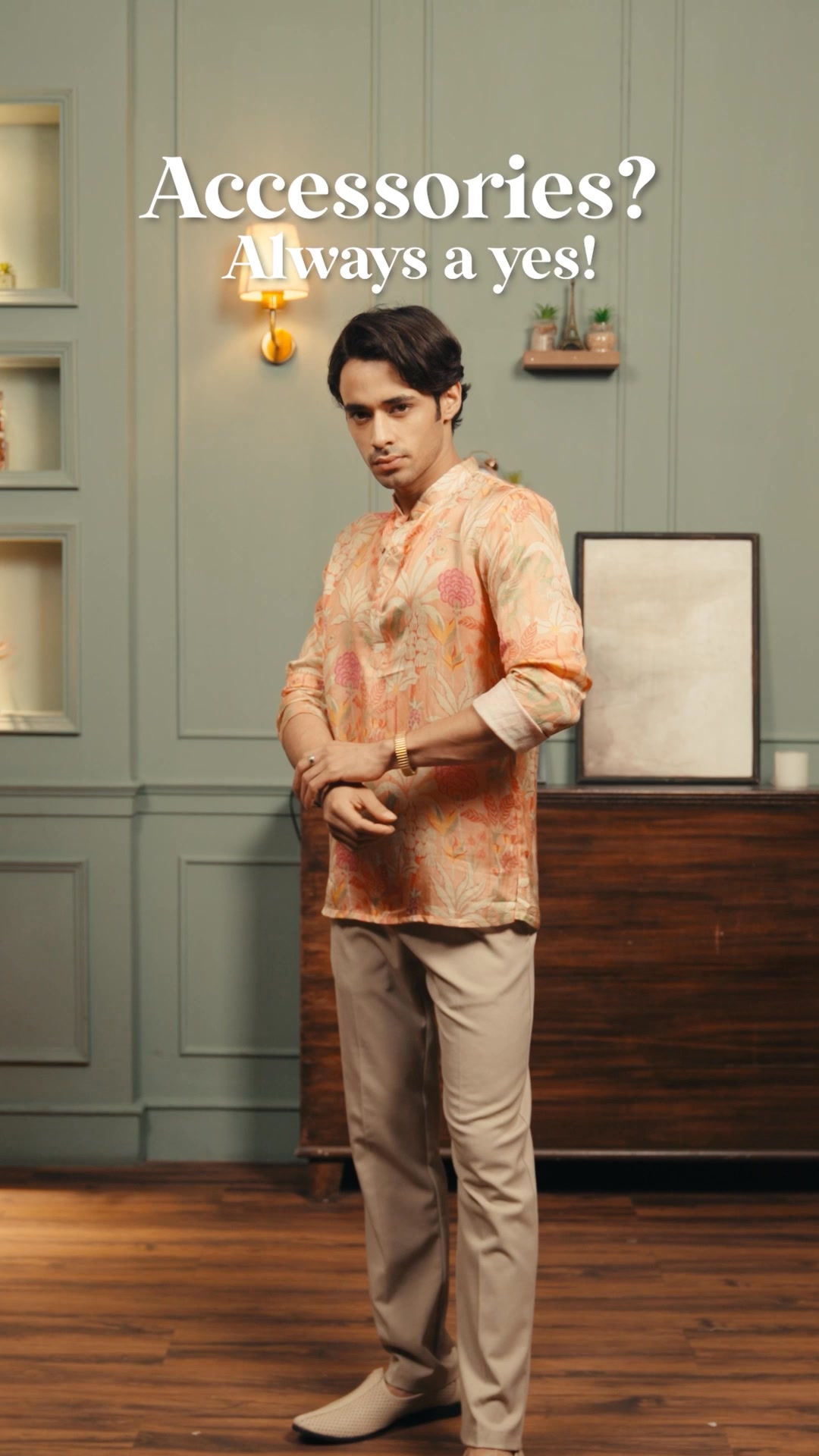Short kurtas, big styling game. Find your fit at manyavar