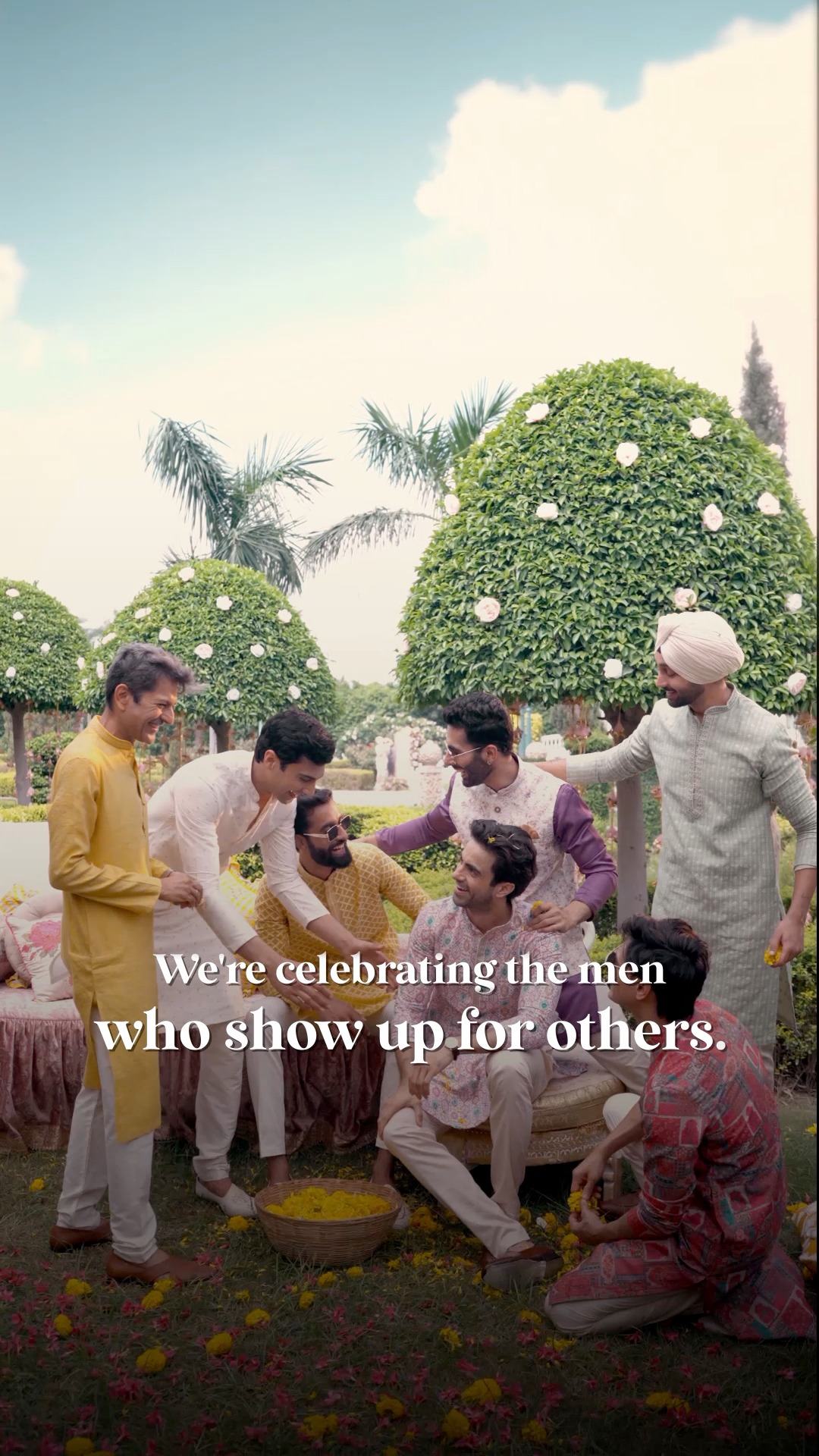 Here s to the Manyavars who stand tall in every way. Share this with the men who inspire you