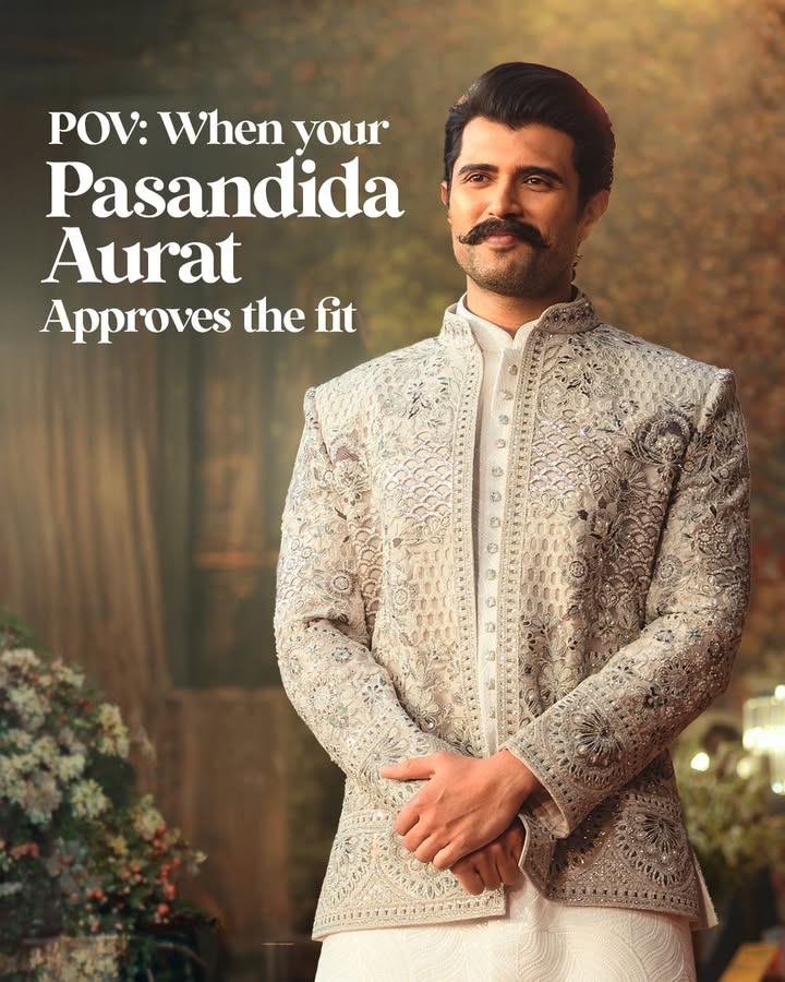A groom can get compliments from the family, the friends, and half the wedding guest list