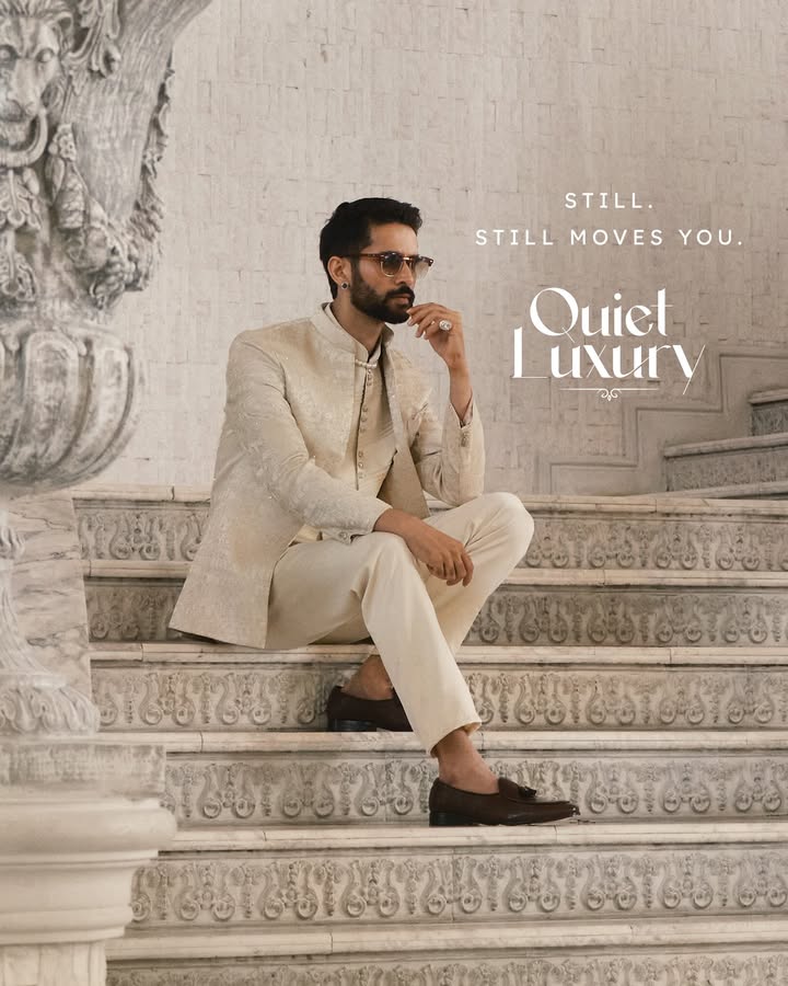 Some styles make a statement. The finest ones barely need to. Thats the essence of Quiet Luxury Collection by Manyavar
