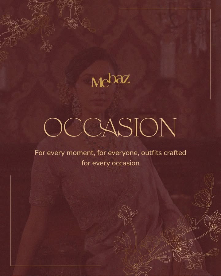Where every look tells a story, and every story deserves a celebration. Step into any occasion with style