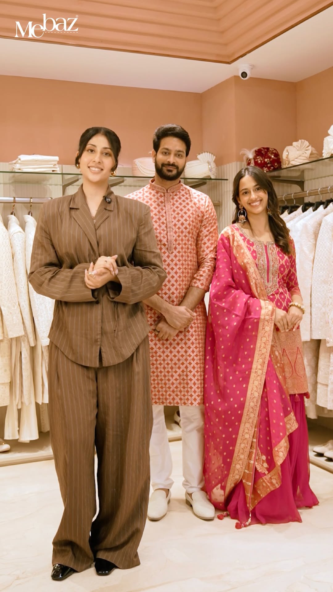 From festive elegance to statement looks, Jasjeet styles it all with Mebaz this festive season From festive elegance to statement looks, Jasjeet styles it all with Mebaz this festive season