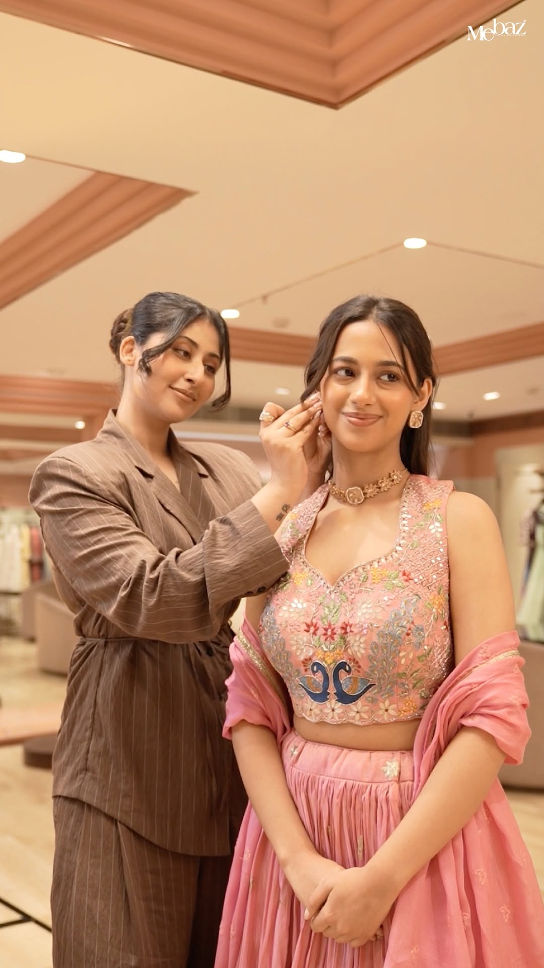 The lehenga sets the tone, but the jewellery seals the story, its all in how you style it