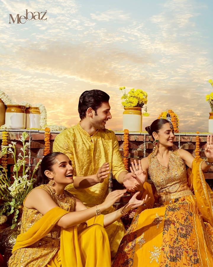 The spirit of celebration starts here sunlit colours, playful conversations, and joy shared between families and friends...