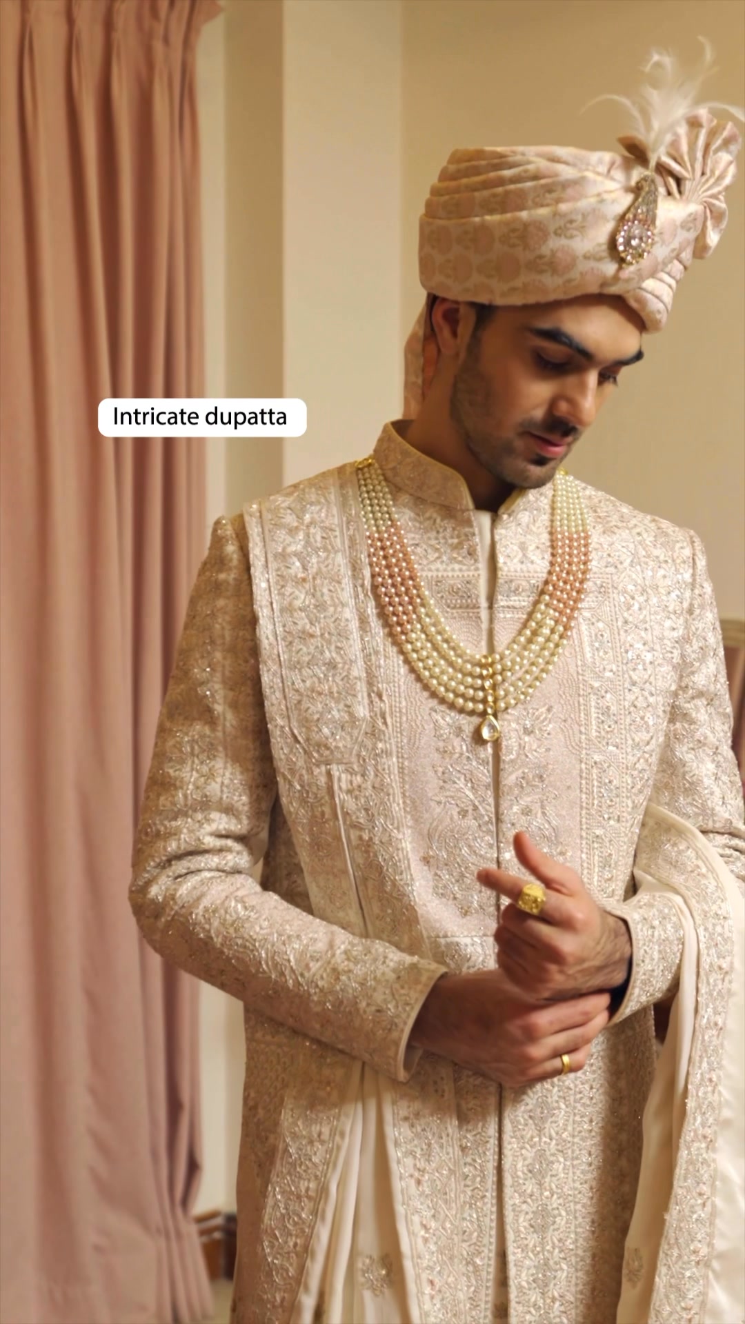 We see your dulha glow, and weve got outfits and accessories to match Shop your entire wedding look at manyavar