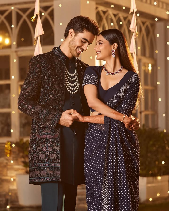 Learnt the whole choreography just to match her energy. Find your Indo western look at manyavar.com or your nearest Manayavar store Learnt the whole choreography just to match her energy. Find your Indo western look at manyavar