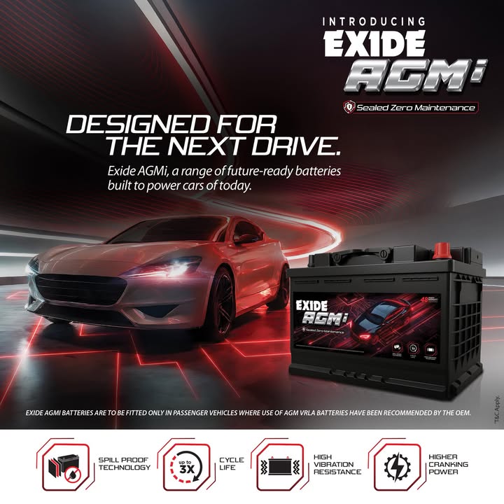 Introducing EXIDE AGMi, an advanced range of AGM VRLA batteries designed to meet the growing power demands of modern, hi tec...
