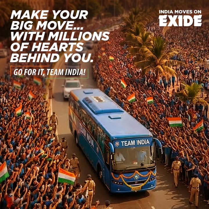 A billion hopes stand behind you as you head into the finals. All the very best, Team India. Bring it home