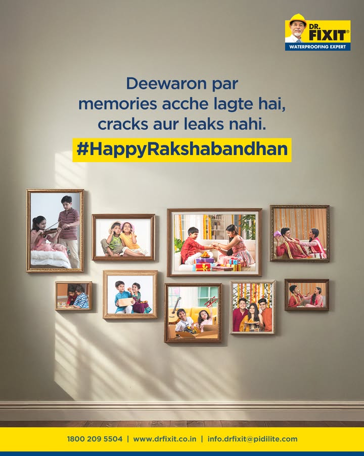 With Dr. Fixit by your side, damps, leaks and cracks dont stand in the way when it comes to preserving your memories