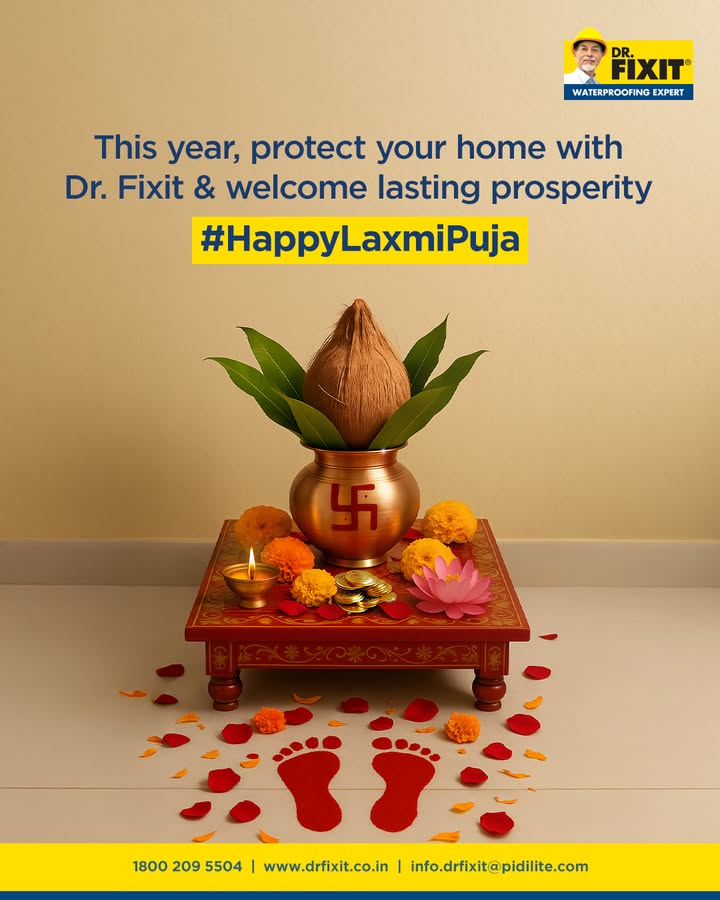 As Goddess Laxmi fills your home with growth and prosperity, let Dr