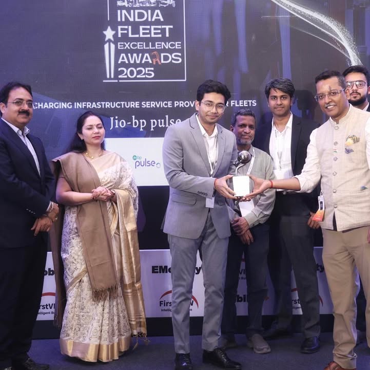 Jio bp pulse wins Best Charging Infrastructure Service Provider for Fleet 2025 We are honored to be recognized as the...