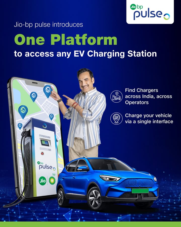 Indias EV charging experience, now in one place Jio bp pulse brings together all charging stations any brand, any operator into one powerful platform Indias EV charging experience, now in one place Jio bp pulse brings together all charging stations any brand, any operat...