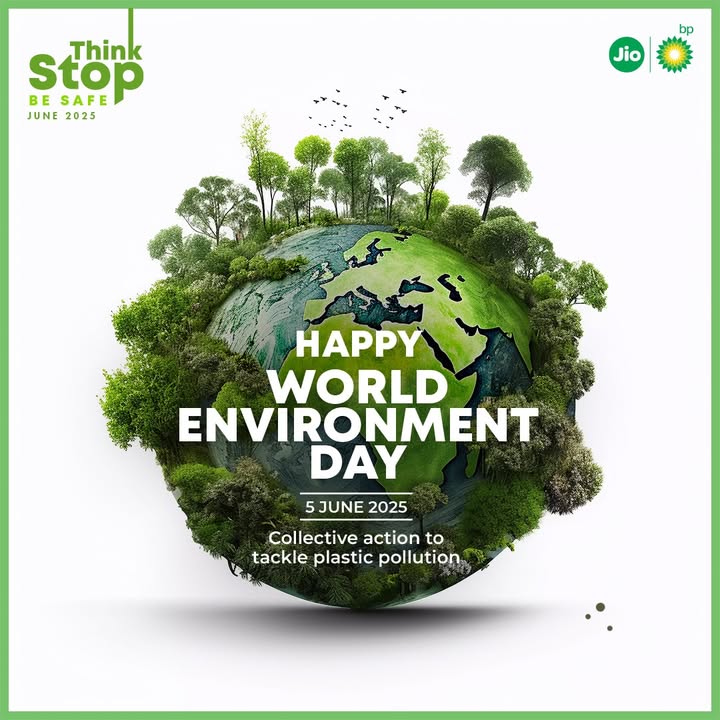 Happy World Environment Day Today, we celebrate the planet we call home