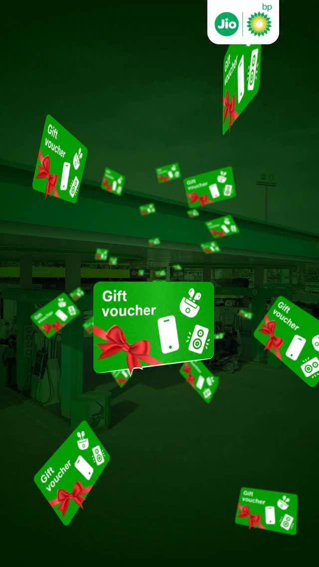 Rewards are raining at Jio bp Every time you fuel up, you get a chance to win SUV, weekly vouchers worth 2,100, or...