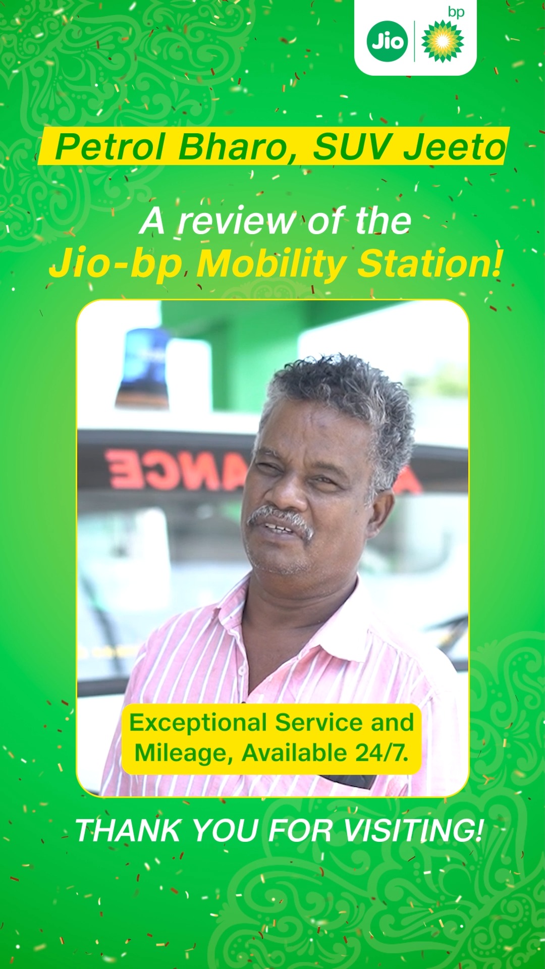 Fueling success, one happy customer at a time At Jio bp, you get more than just fuel