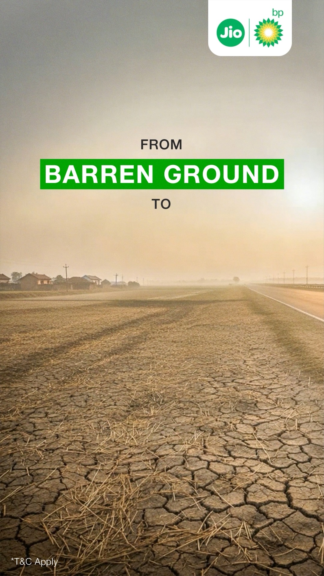 Time is money, and your land is the clock Turn it into a Jio bp Mobility Station and watch the value multiply ...