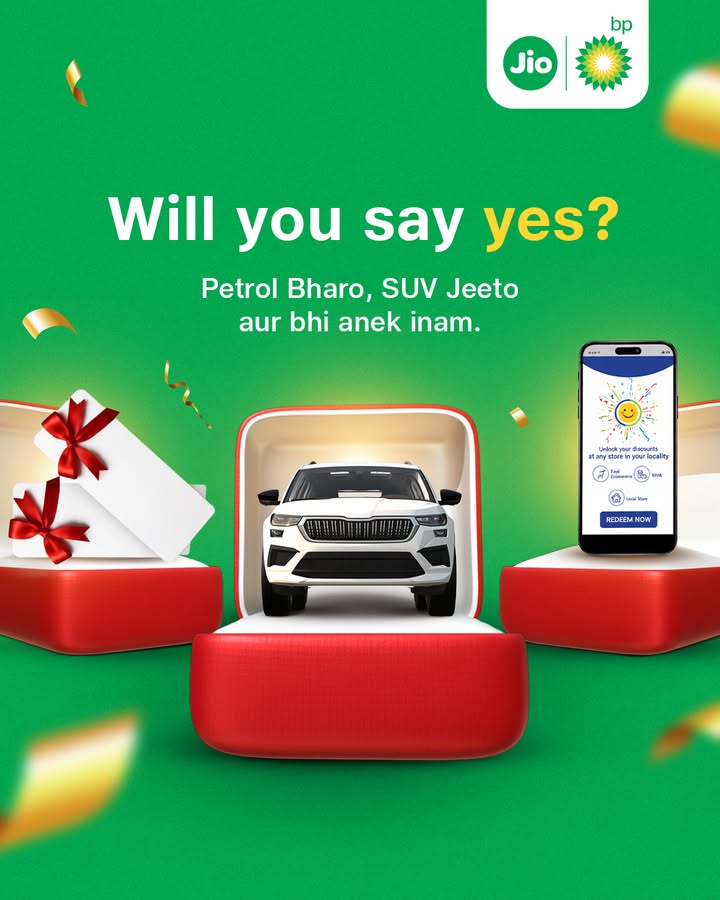 Hit the rewards every time you visit a Jio bp mobility station