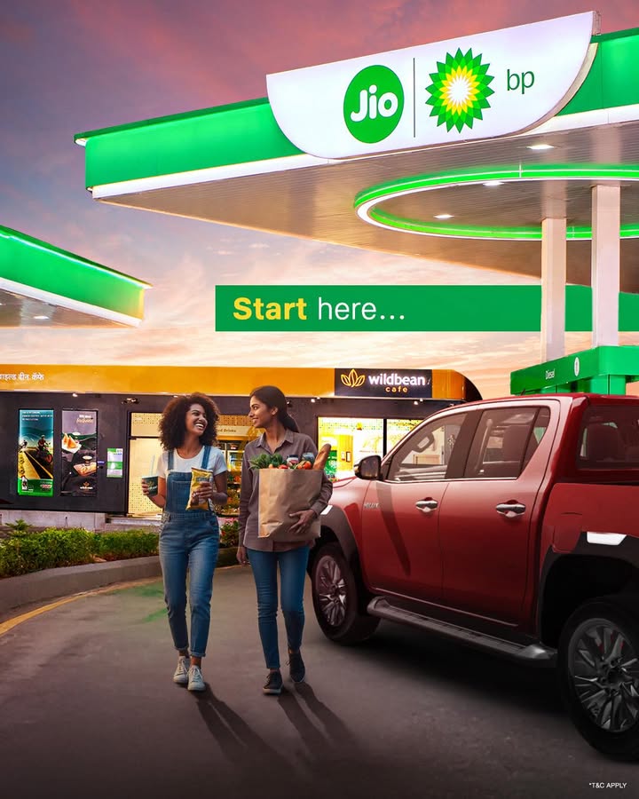 More mileage means more places on your map. Diesel with ACTIVE Technology at Jio bp gives you up to 4
