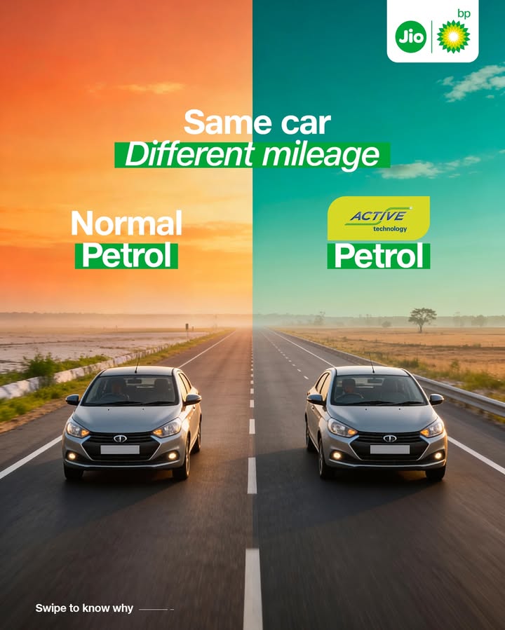 Same vehicle. Same roads. Different distance. Dont just ask your vehicle about mileage, ask your fuel too