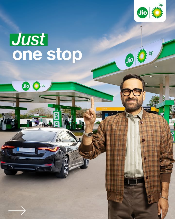 Refuel once and keep going. Fuel with ACTIVE technology at Jio bp helps every drive last longer. ACTIVEtechnology Jiobp