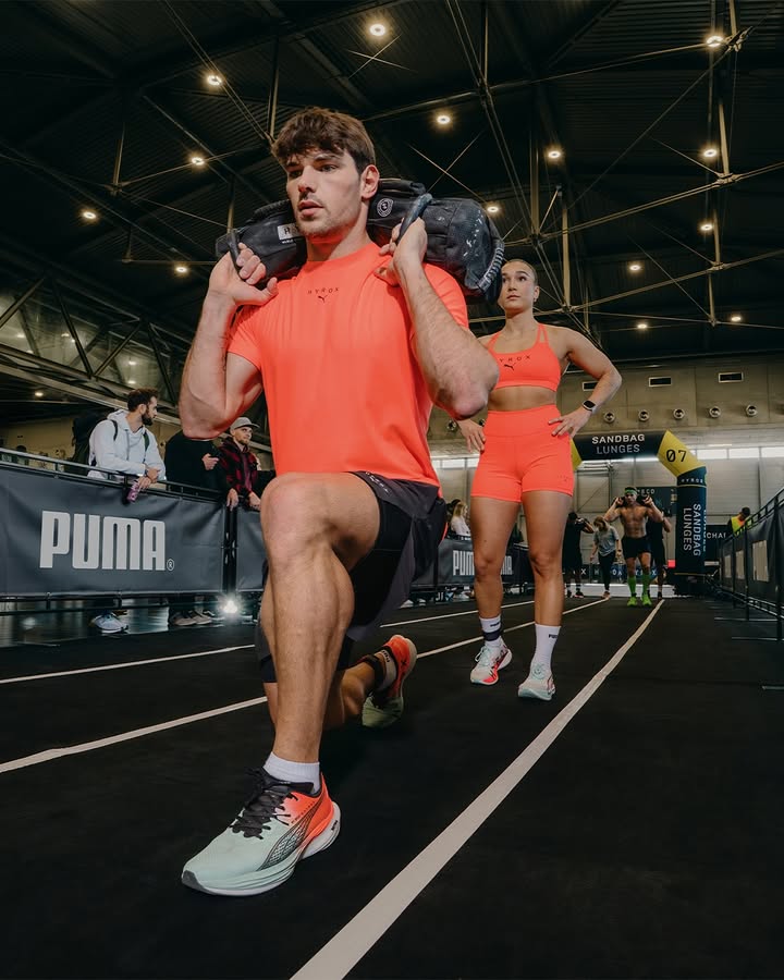 HYROX AW25 is in. Your competition isnt ready. Check out the all new PUMA x HYROX collection, only at PUMA