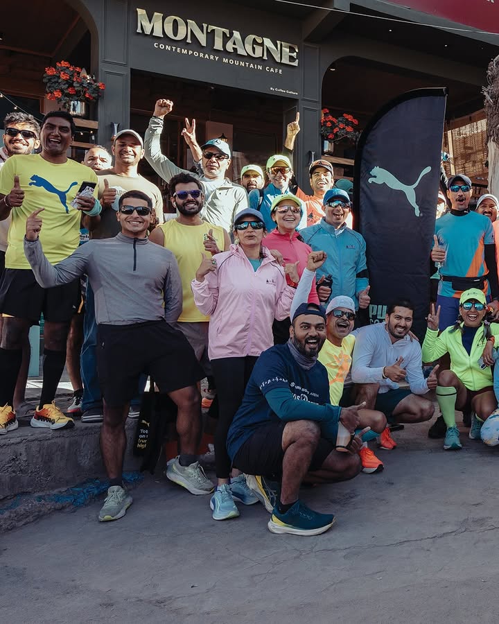 Warming up the legs, soaking in the altitude. Shakeout done, Ladakh Marathon we ready GoWild LadakhMarathon Warming up the legs, soaking in the altitude. Shakeout done, Ladakh Marathon we ready GoWild LadakhMarathon
