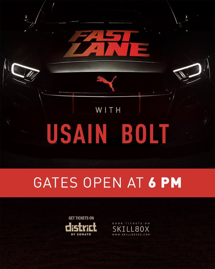 Mumbai, ready for PUMA Fast Lane Heres everything you need to know about the wildest party of the year with Usain Bol...