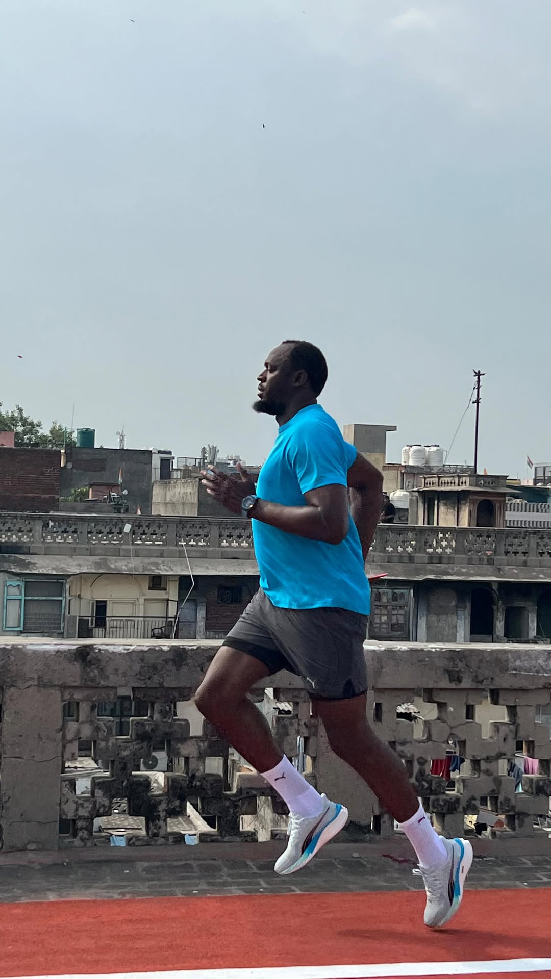 Turns out the only thing faster than Usain Bolt..
