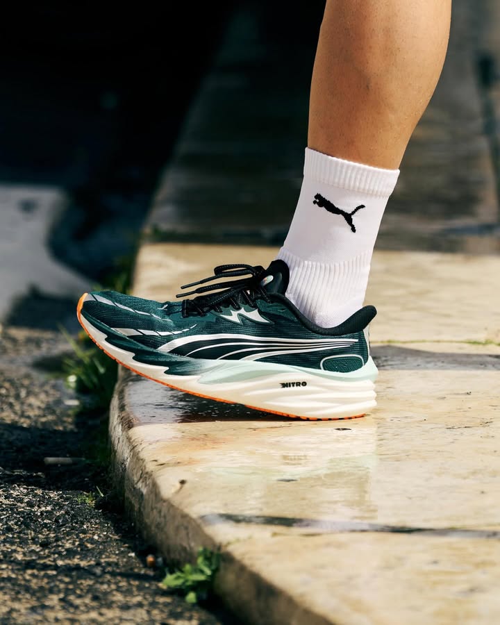 Built for any runner, any time, any distance. The way running should feel. PUMA Velocity 4 out now, only at PUMA