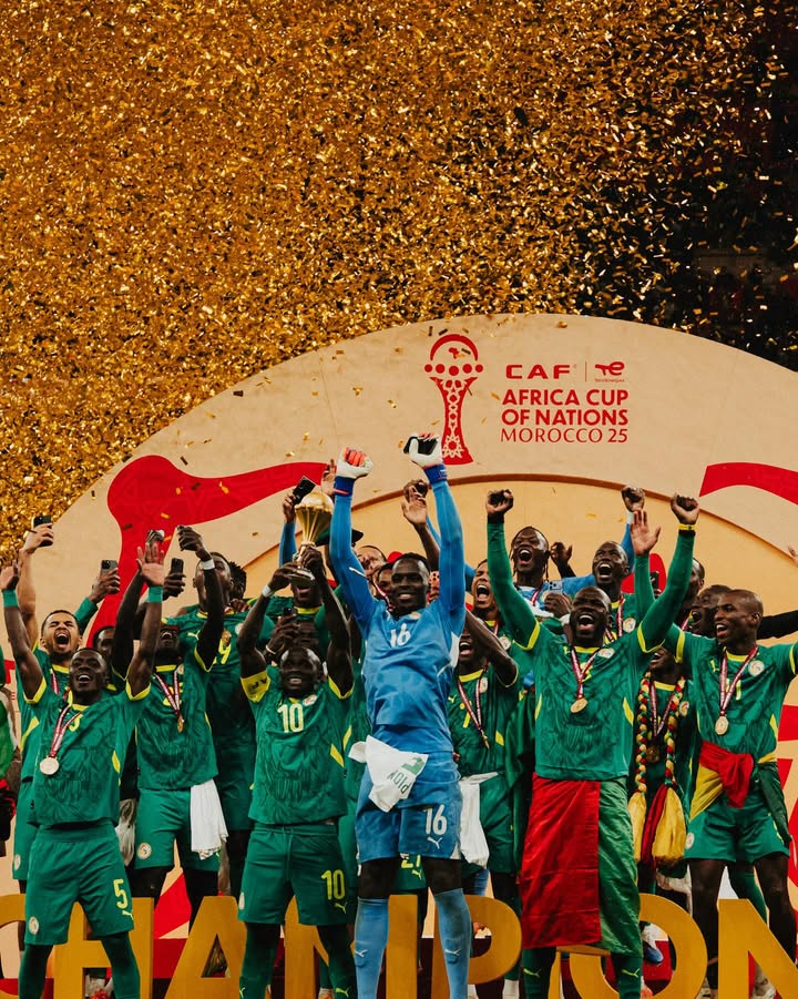 Lions of Teranga. Champions of Africa. Cop the kit of the champions, now available on PUMA.com and App.