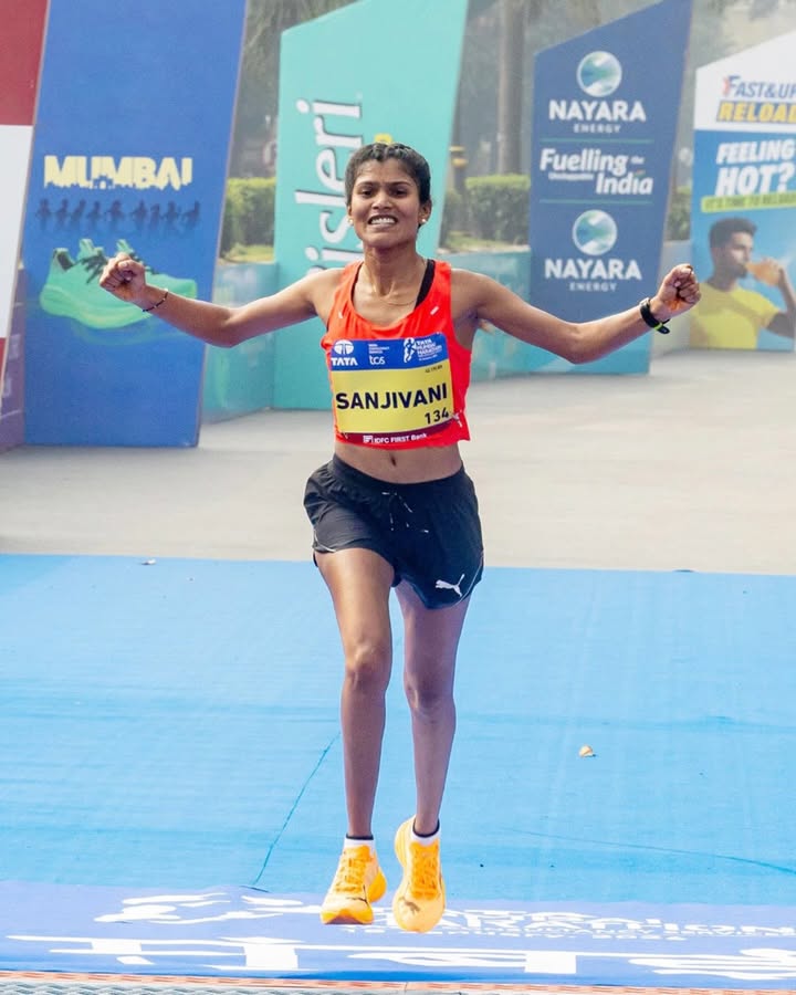 Performance we felt all the way to the line Sanjivani Jadhav 02 49 02 FM Elite Women Category Nirmaben Bharat...