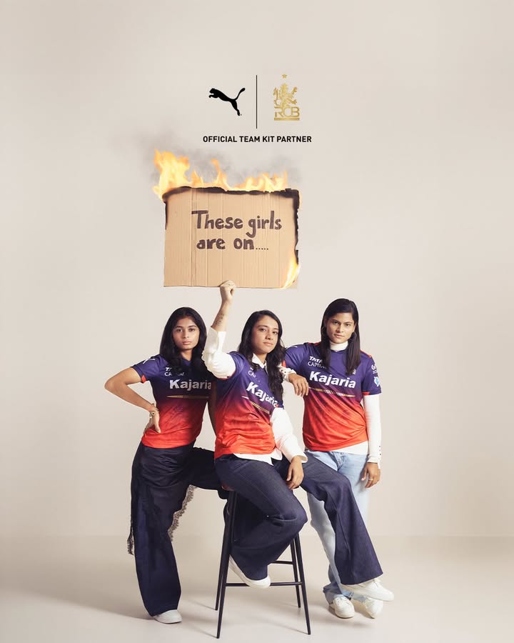The picture says it all. See you in the final. royalchallengers.bengaluru PUMAxRCB UPWvRCB