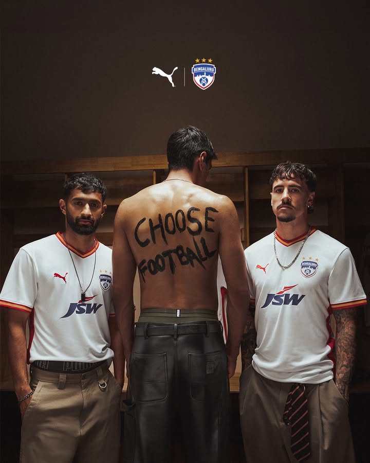 Some things arent debated. We choose football. bengalurufc Get all new PUMA x BFC Kits at PUMA.com, App Stores.