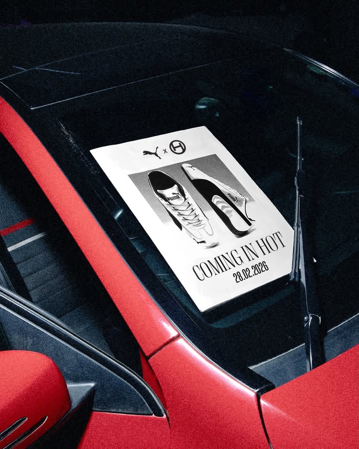 Buckle up. PUMA Speedcat x OUTHOUSE. Coming soon. PUMAxOUTHOUSE