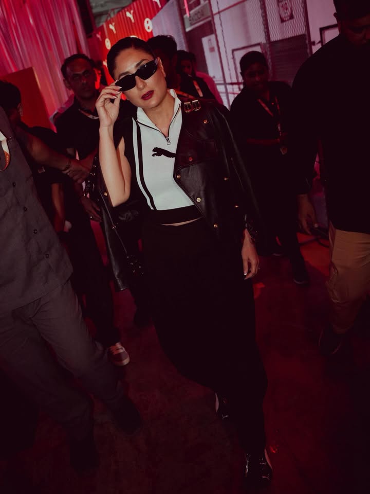 Guess whos on deck Brand ambassador Kareena Kapoor Khan makes it a night to remember at the PUMA x Outhouse laun...