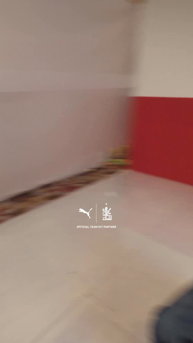 Now passing this reel to the best fans in the world PUMAxRCB