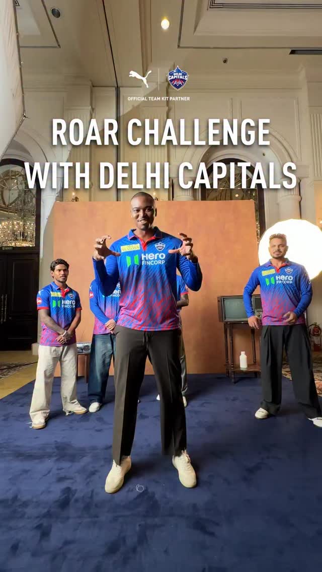Roaring into this week like.. delhicapitals PUMAxDC