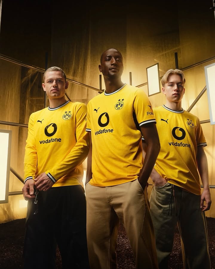 Steel. Concrete. Black Yellow Introducing the 2026 27 pumafootball bvb09 Home Kit