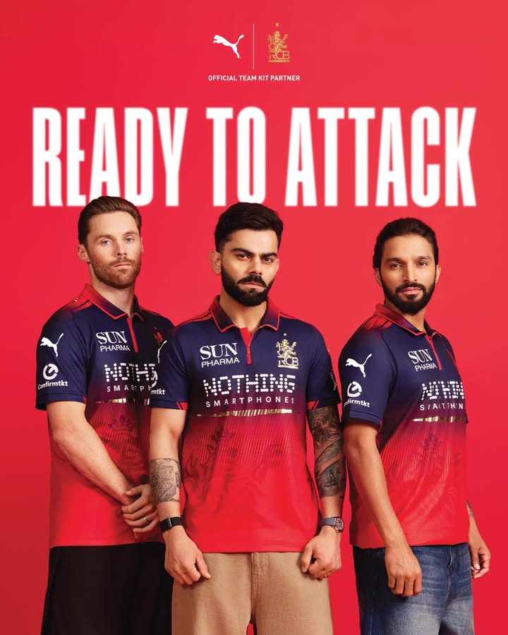 Champions dont defend. Champions attack. Go get it, RCB. royalchallengers.bengaluru PUMAxRCB