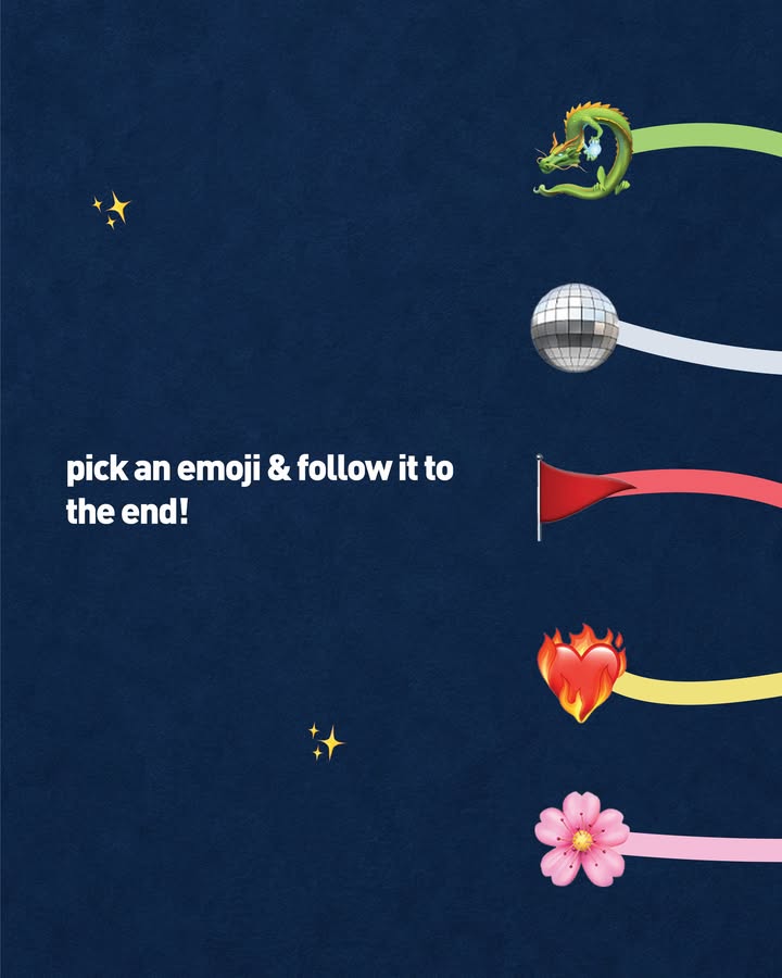 Pick an emoji and follow the line to find out which PUMA shoe matches your vibe