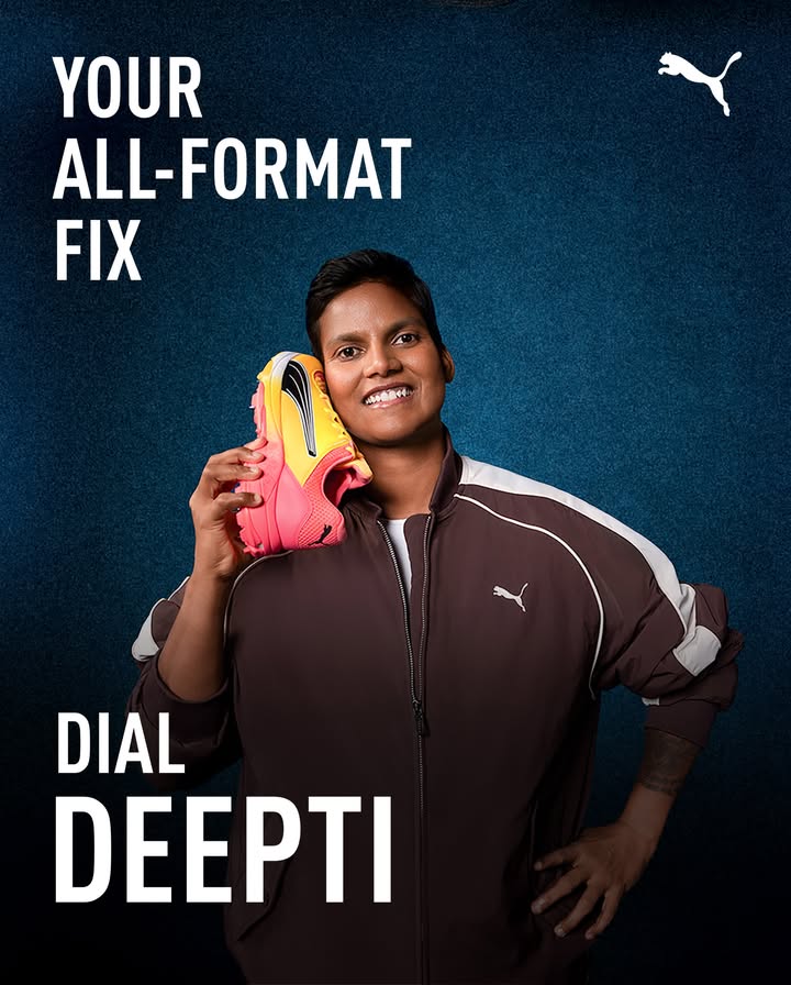 Any format. Any situation. You know who to dial. Deepti Sharma DS 