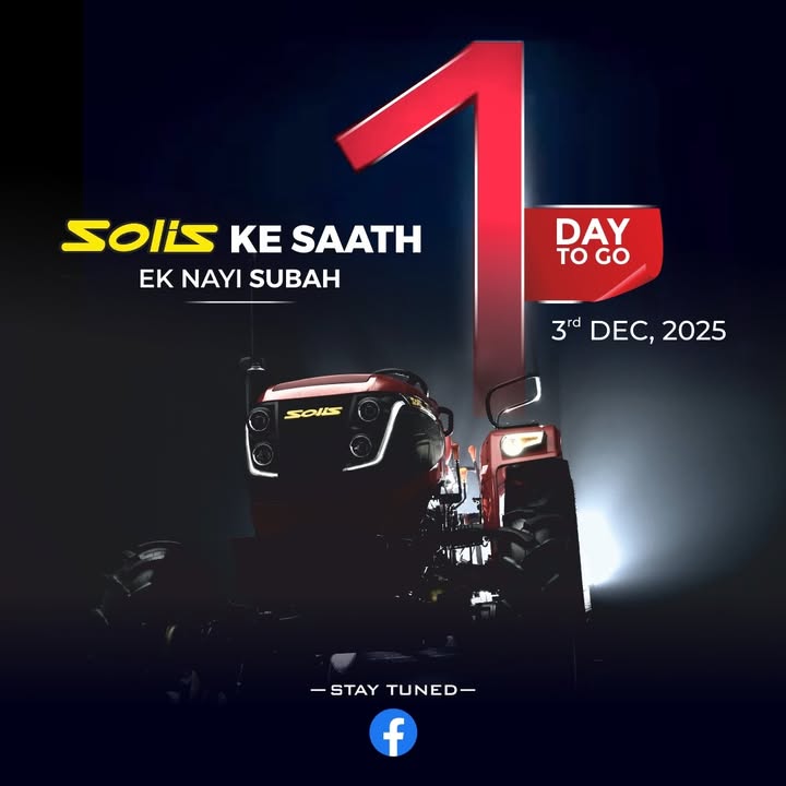 One Day to Go The Future Arrives Soon A revolutionary chapter in Indian farming is about to begin