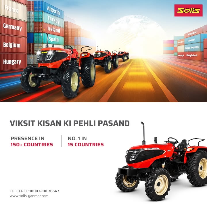 From the worlds farmlands to Indian fields, Solis has built a strong presence and a global legacy of trust across 150 count...
