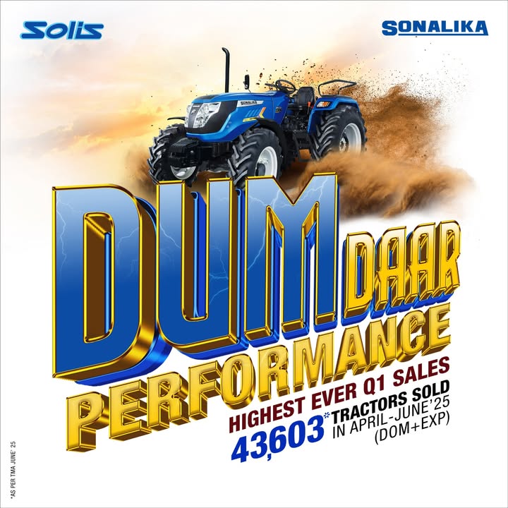 Sonalika heavy duty tractors are customised to meet every farmer s expectations and we are delighted to have recorded our hi...