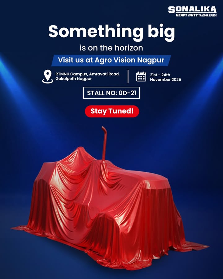 Get Ready, Dear Farmers We are ready to redefine the future of farming with Something BIG which we will showcase at the Agr...