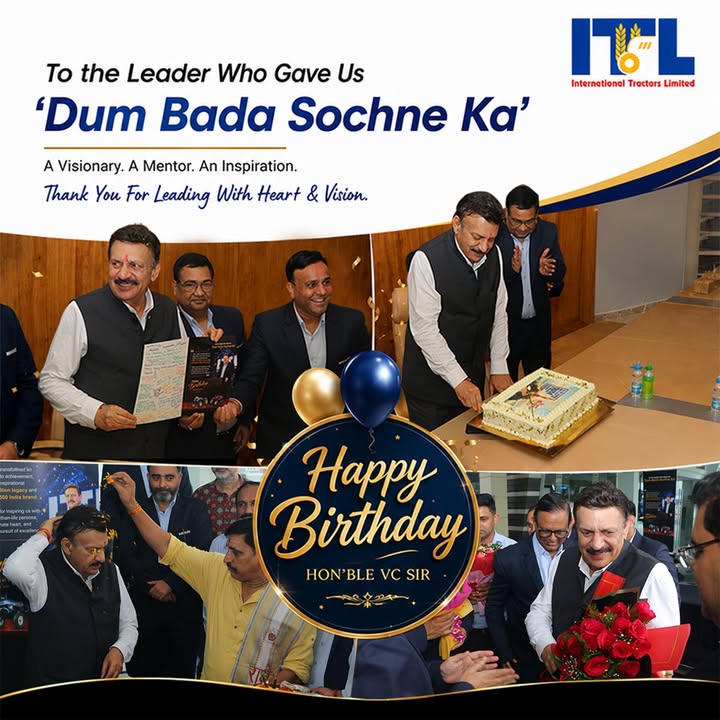 A celebration filled with smiles, gratitude, and heartfelt wishes as the Sonalika family celebrated the birthday of our Hon ...