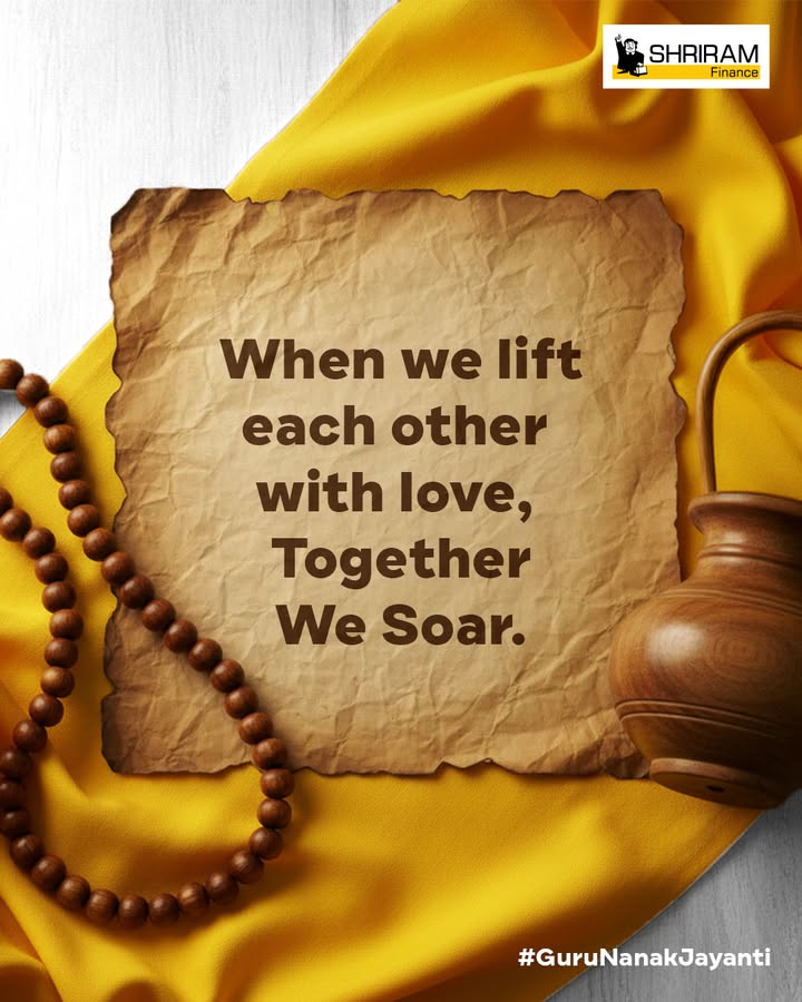 Guru Nanak Dev Ji taught us that love and compassion light the way to true growth