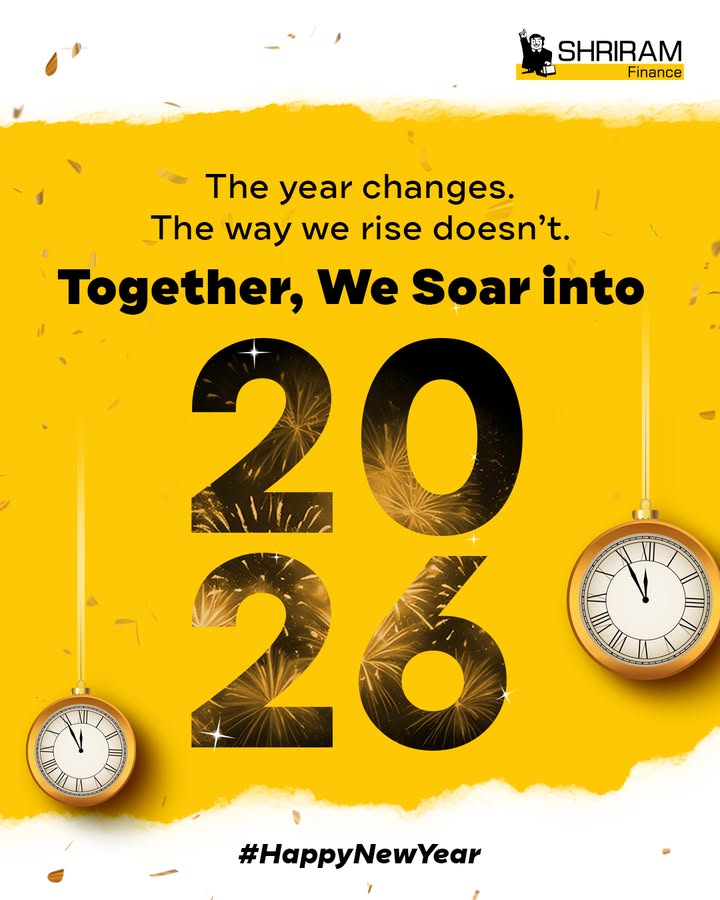 Together We Soar, because progress is never a solo act. HappyNewYear TogetherWeSoar ShriramFinance