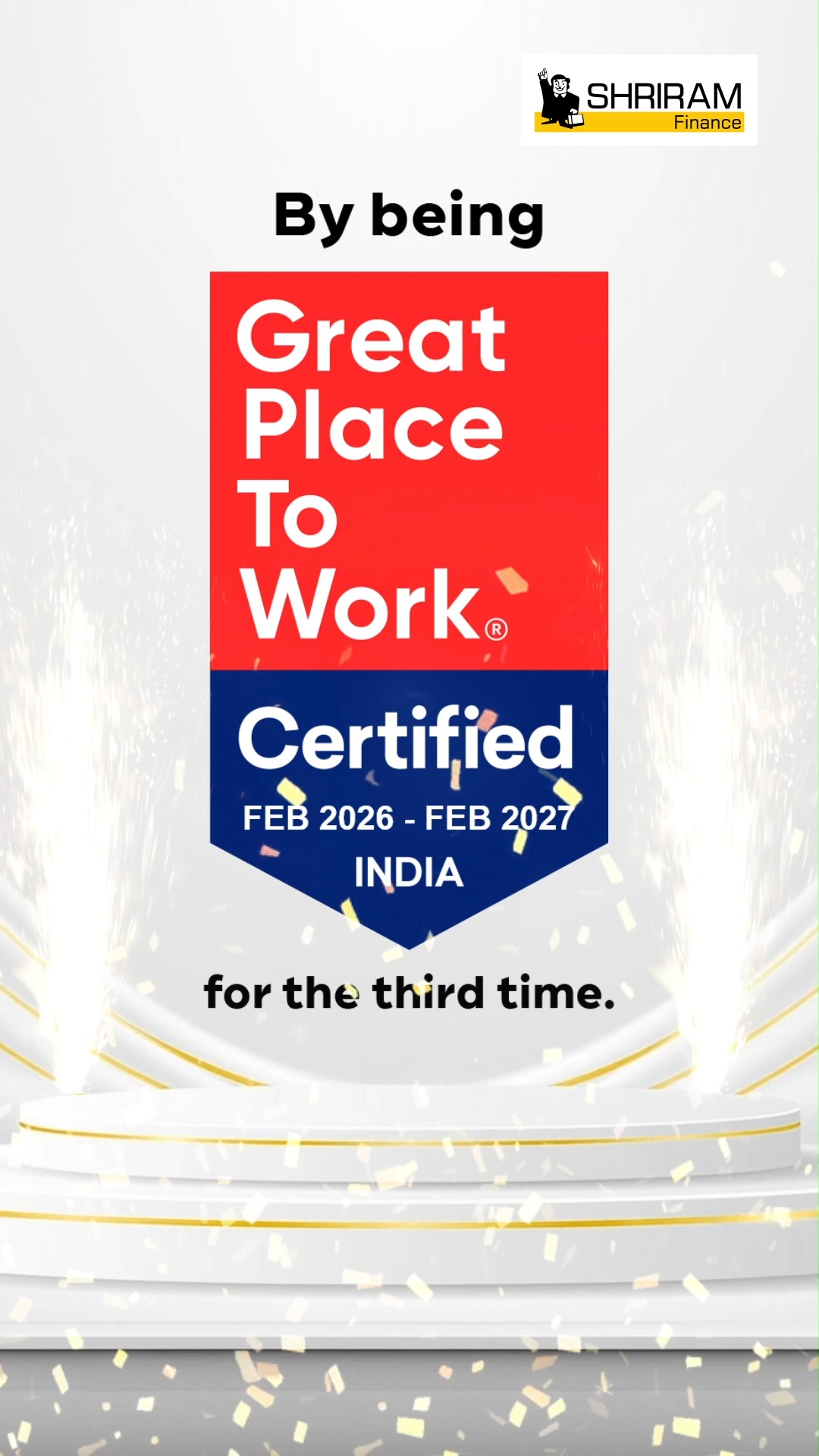 The first felt special. The second proved our progress. The third marks a milestone